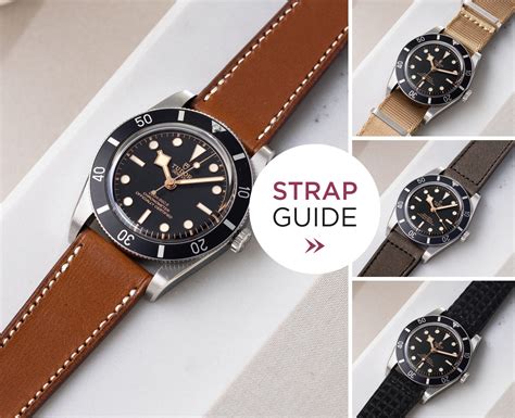 tudor balck bay 54|tudor black bay 54 strap.